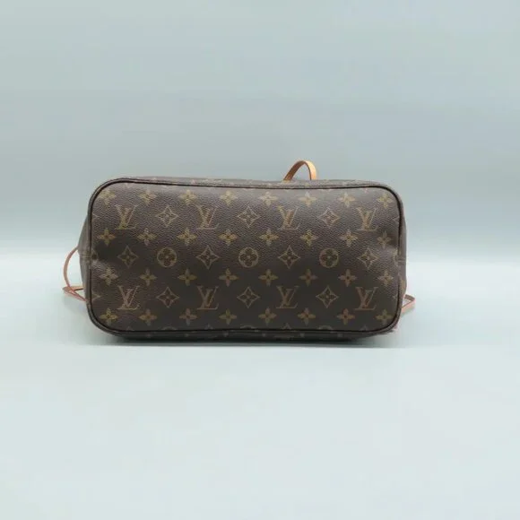 100% Authentic Louis Vuitton Neverfull MM Brown W/P Monogram Canvas Shoulder Bag - Picture 7 of 12